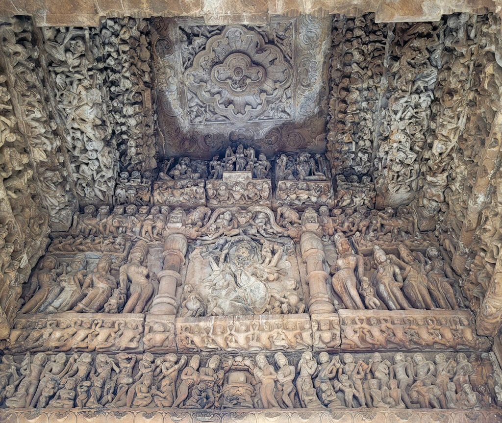 Panel of Goddess Chamunda