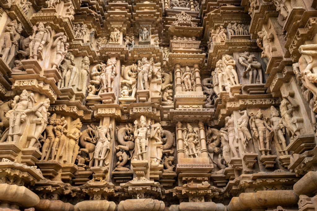 Carvings of Devi Jagadambi Temple