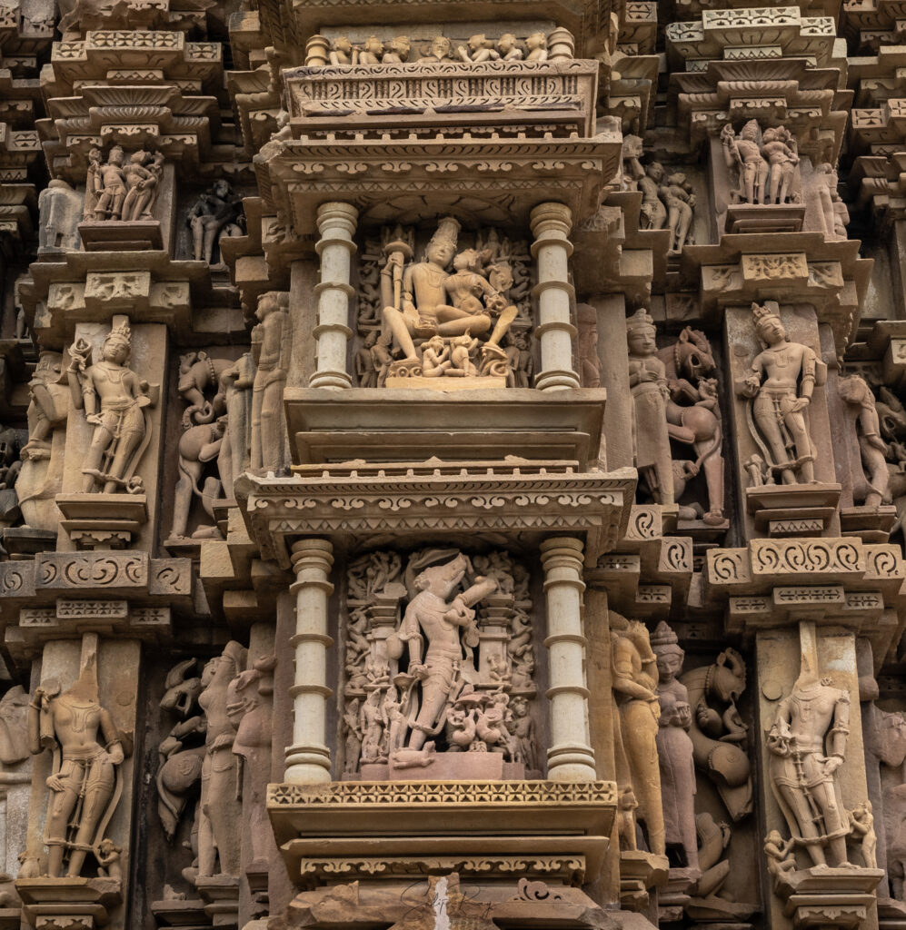 Exterior carvings