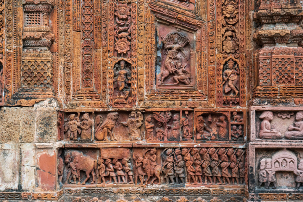 Terracotta carvings