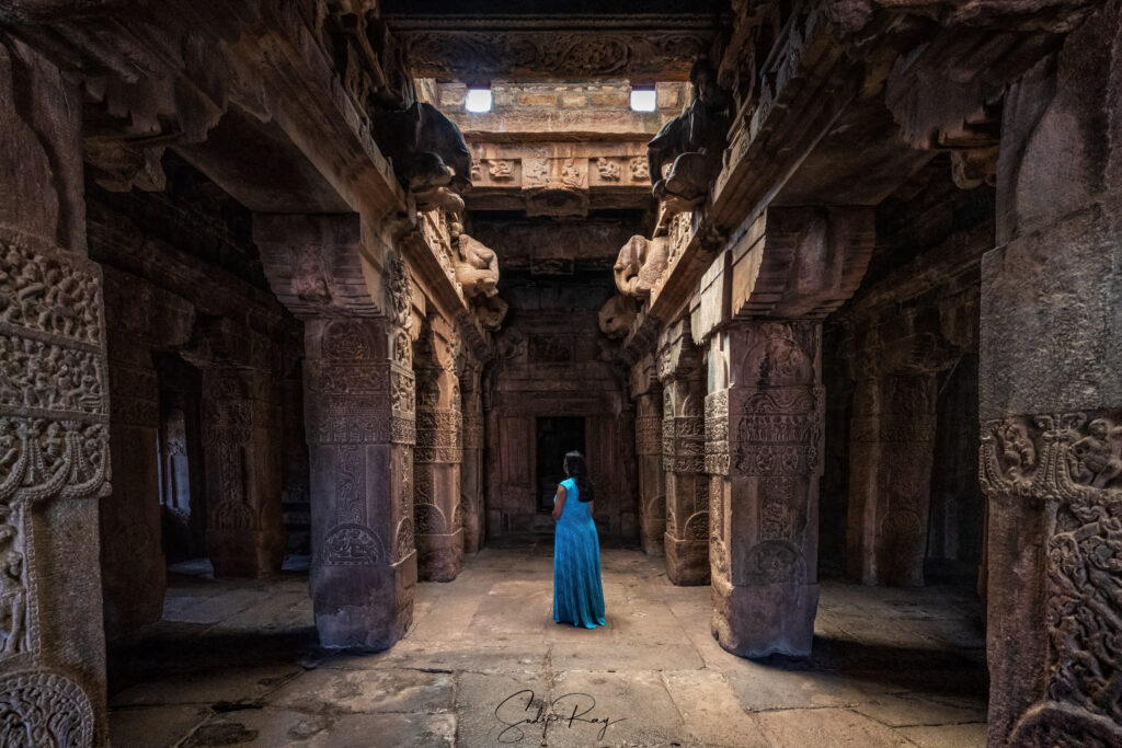 Inside Mallikarjuna Temple