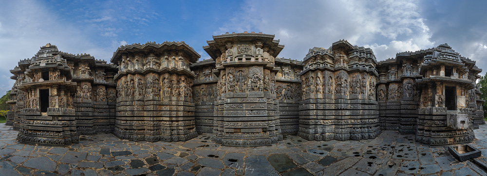 Panorama of temple