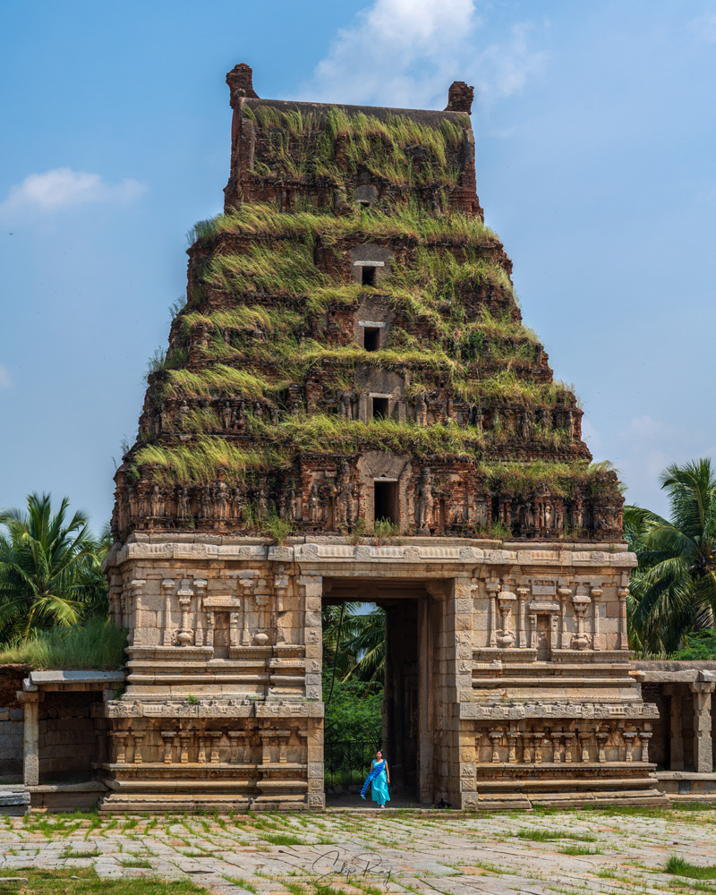Gopuram of Pattabhirama Temple, Hampi