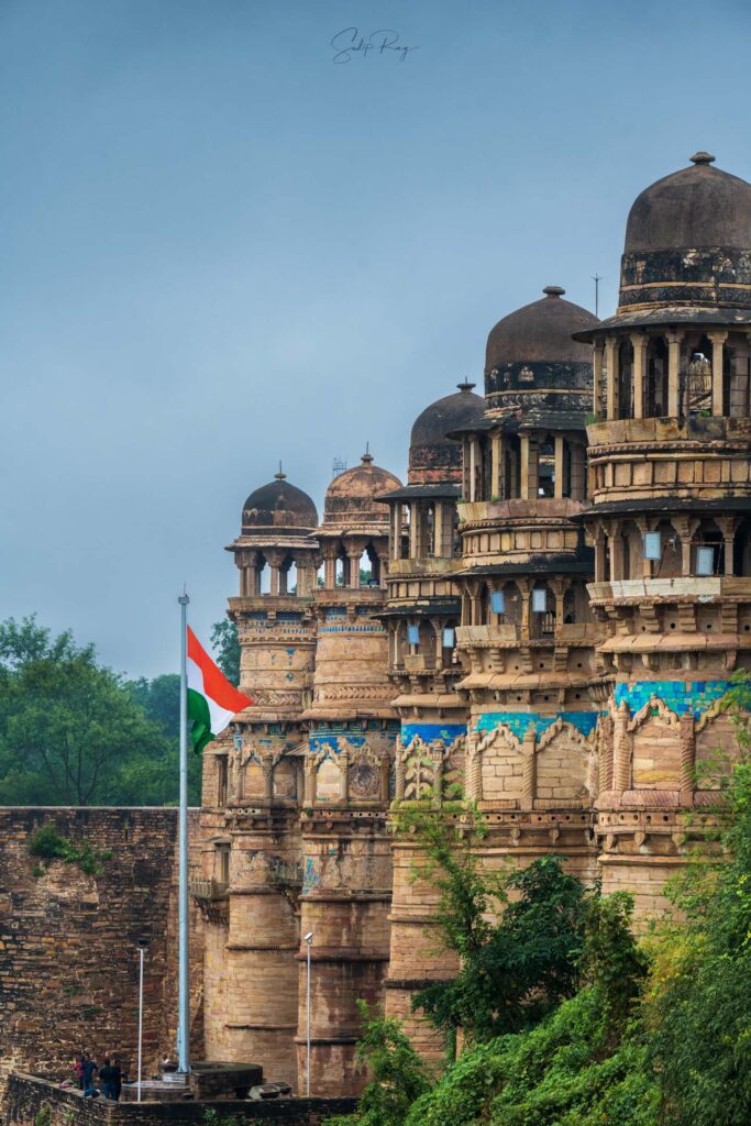 The majestic Gwalior Fort