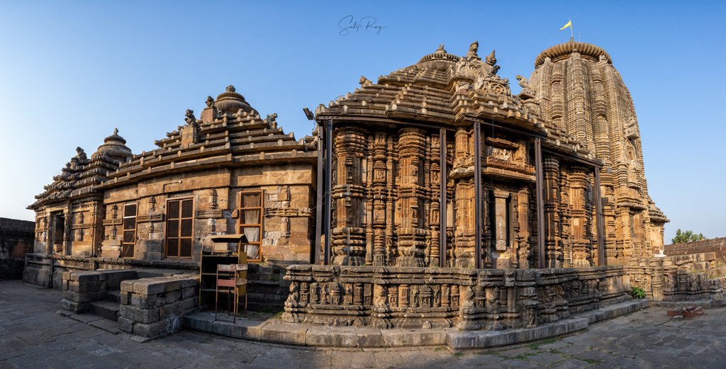 Panorama of Ananta Vasudeva Temple