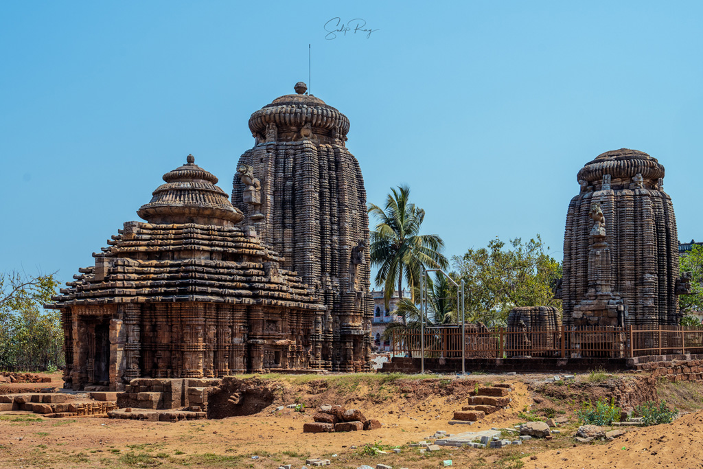 Temple ruins in Bhubaneswar