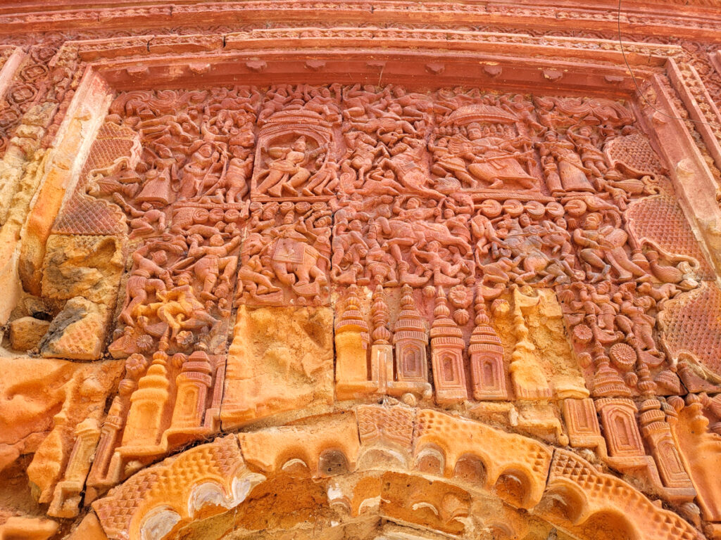 Gran panel of Lakshmi Janardan Temple