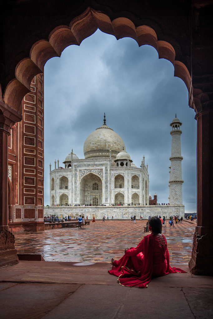 Another perspective of Taj