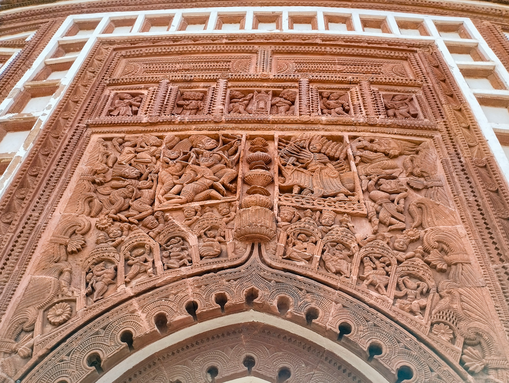 Terracotta panel of Ramayana