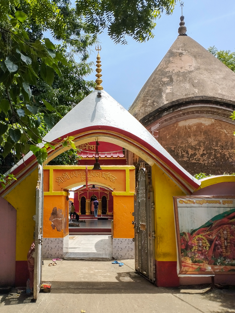 Inside the Mouliksha Temple