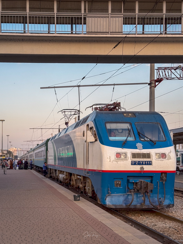 Sleeper Train of Uzbekistan