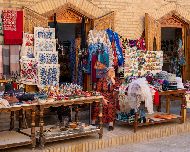 Market scenes from 
Khiva