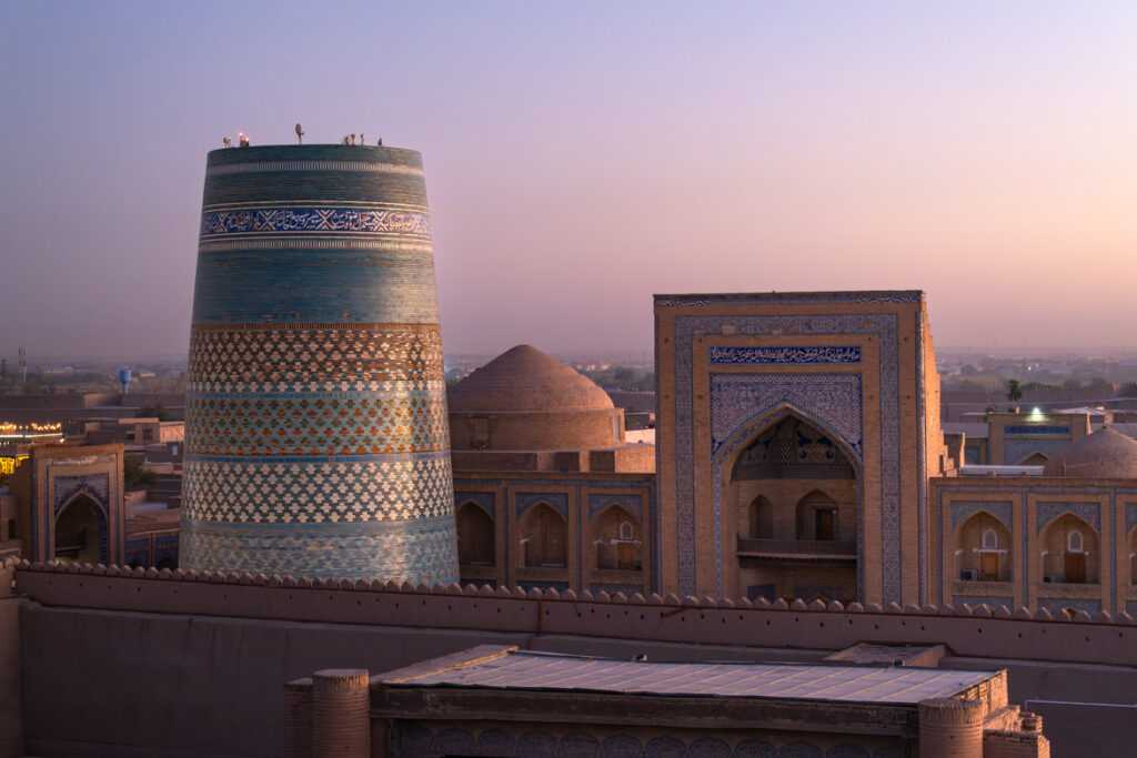 Khiva at suset