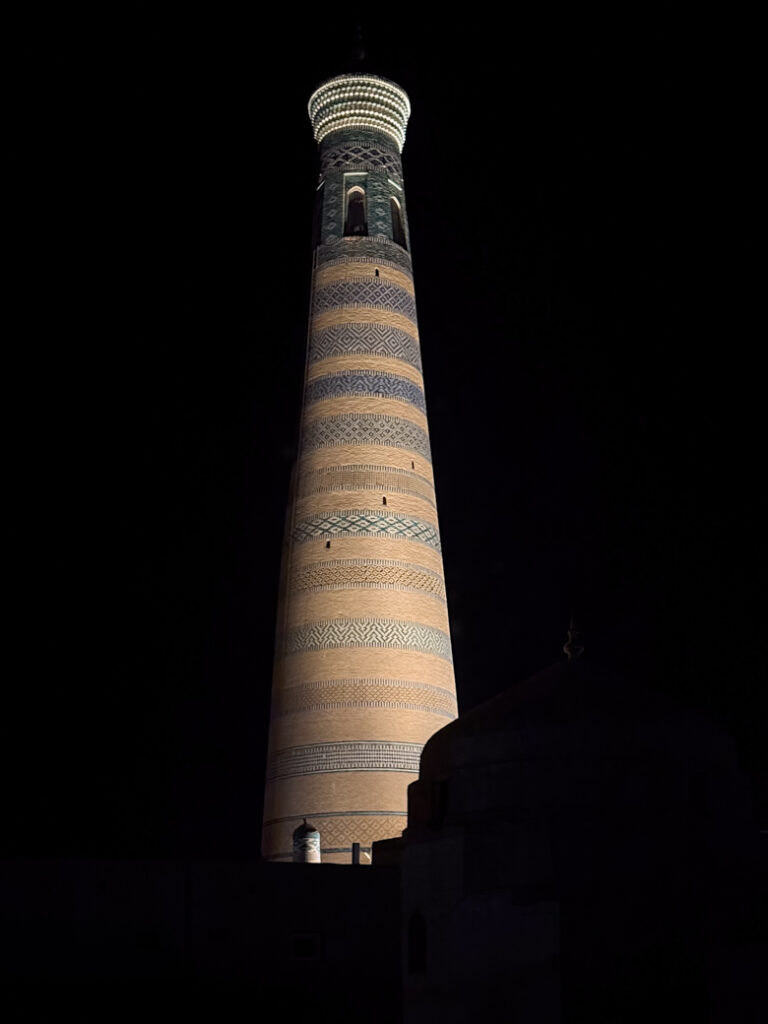 Islam Khodja at night