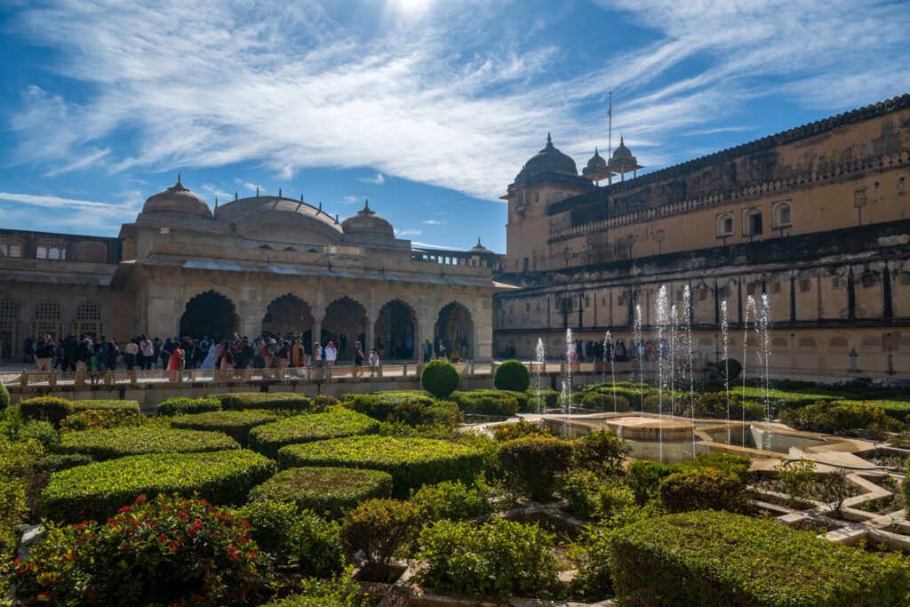 Inside the Amer Fort